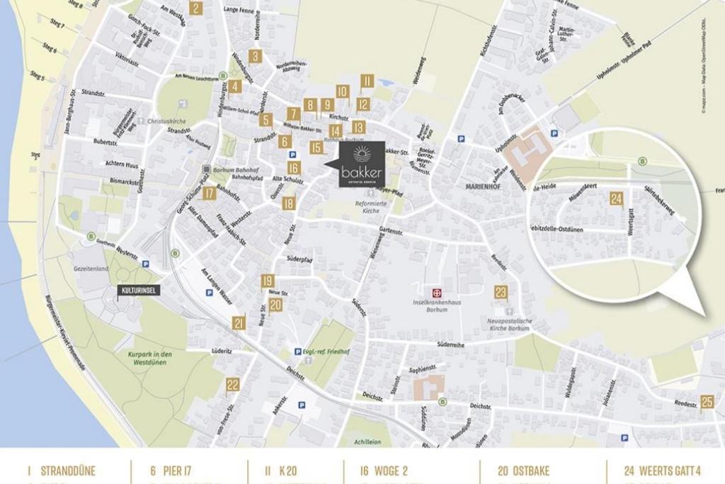 Woge2 Appartement 3 Borkum Dış mekan fotoğraf